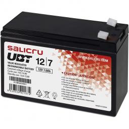 Bateria agm salicru compatible para sais 7ah 12v - Imagen 1