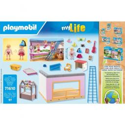 Playmobil my life habitacion de los niños