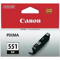 Cartucho tinta canon cli - 551bk negro mg6350 - mg5450 - Imagen 1