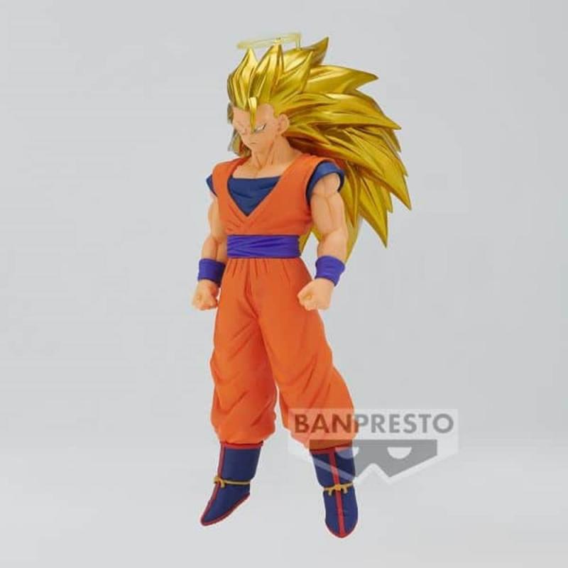 Figura banpresto dragon ball z blood of saiyans super saiyan 3 goku 19cm