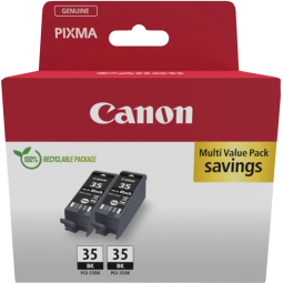 Cartucho tinta canon pgi - 35 twin pack