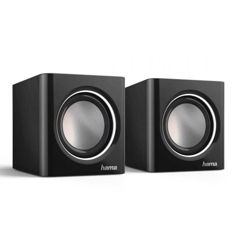 Altavoces pc hama sonic mobil 185 negro