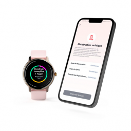 Smartwatch hama fit watch 4910 rosa