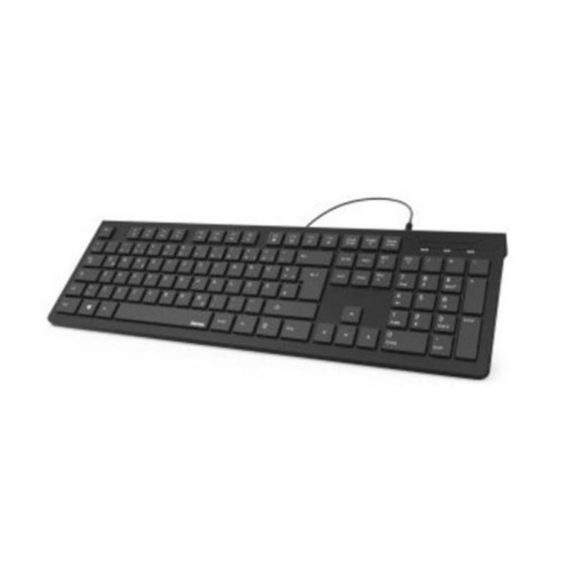 Teclado hama kc - 200 usb tipo a negro