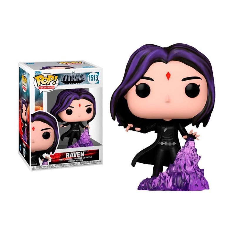 Funko pop dc comics series tv titans s1 raven 75878