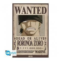 Poster maxi gb eye one piece roronoa zoro 91.5 x 61