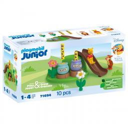 Playmobil junior: disney winnie the pooh & tigger jardín de abejas