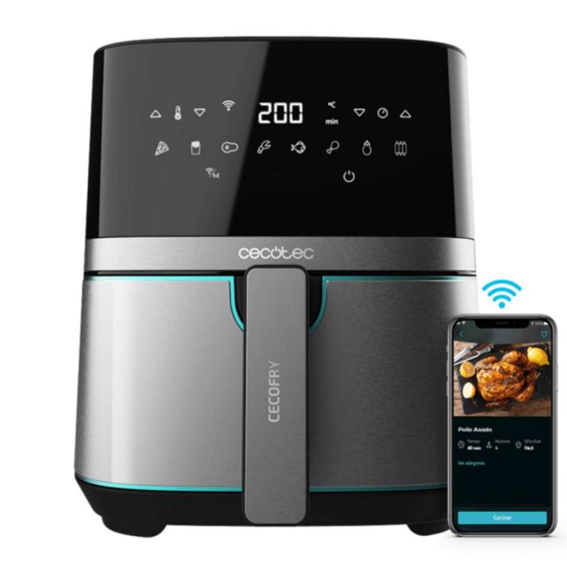 Airfryer cecotec cecofry full inox 5500 connected 1700w 5.5l