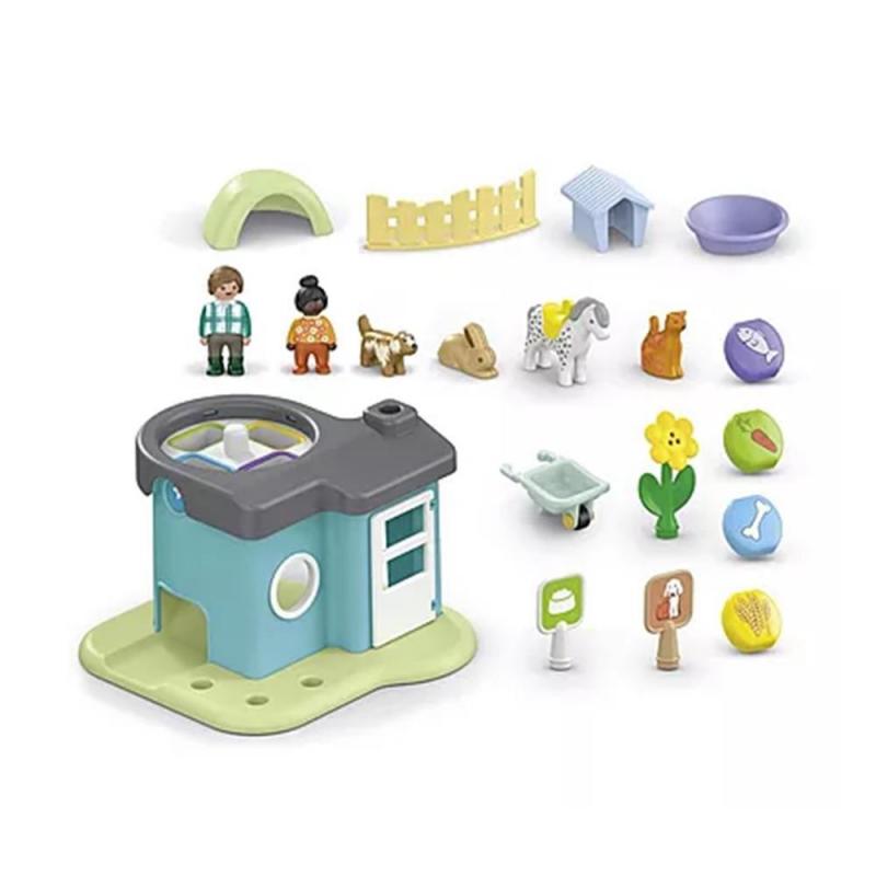 Playmobil junior casa de animales
