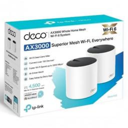 Wifi mesh tp - link deco x55 ax3000 pack 2 unidades
