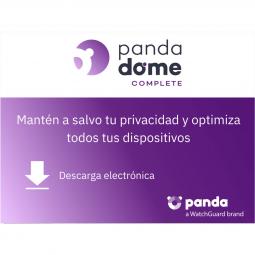 Antivirus panda dome complete dispositivos ilimitados 1 año esd licencia electronica