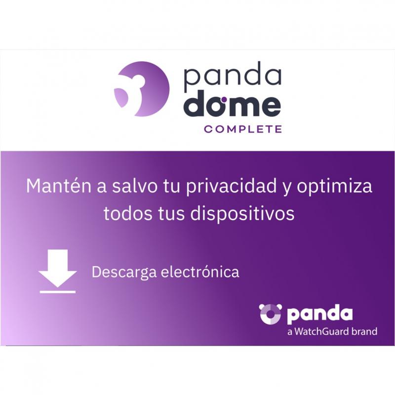 Antivirus panda dome complete dispositivos ilimitados 2 años esd licencia electronica