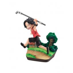 Figura megahouse gem series one piece portgas d. ace run! run! run!