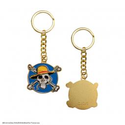 Llavero cinereplicas one piece monkey d. luffy logo