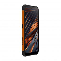 Telefono movil smartphone rugerizado hammer iron va 6.56pulgadas 4+64gb negro naranja