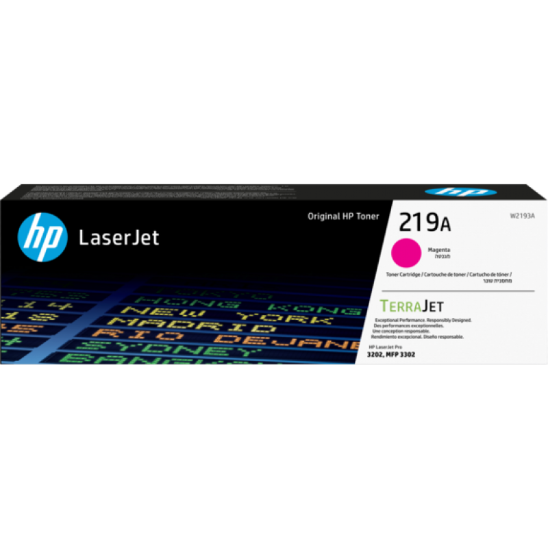 Toner hp 219a magenta original laserjet