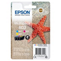Multipack tinta epson estrella de mar 3 tintas 603