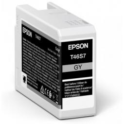 Epson  singlepack gray t46s7 ultrachrome pro 10 ink 25ml sc - p700