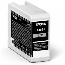 Cartucho tinta epson singlepack light gris t46s9 ultrachrome pro 10 ink 25ml sc - p700