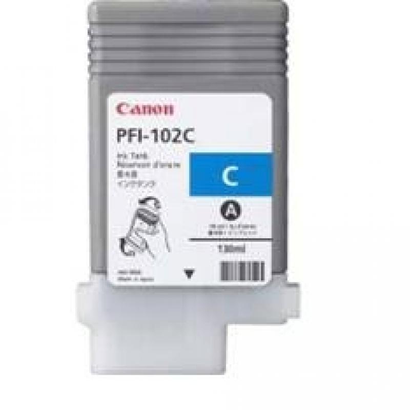 Cartucho tinta canon pfi - 102 cian  ipf500 -  ipf510 -  lp17 -  ipf600 -  ipf610 -  ipf605 -  lp24 -  ipf650 -  ipf655 -  ipf70