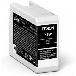 Cartucho tinta epson photo negro t46s1 ultrachrome pro 10 ink 25ml sc - p700