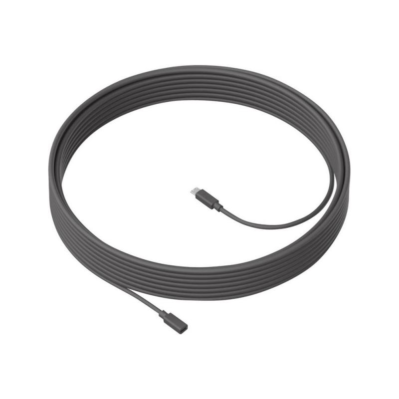 Cable alargador de microfono 10m logitech meetup