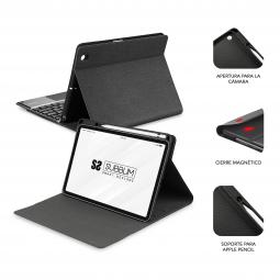 Funda + teclado subblim keytab pro para apple ipad 10.9pulgadas 10ª gen negro