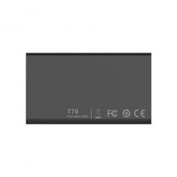 Disco duro externo ssd dahua t70 2tb usb tipo c negro