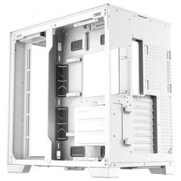 Caja ordenador gaming antec atx c8 vidrio blanca