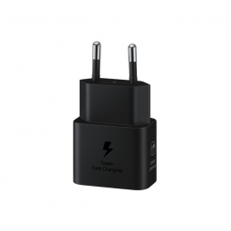 Cargador samsung ep - t2510xbegeu usb tipo c negro 25w cable incluido