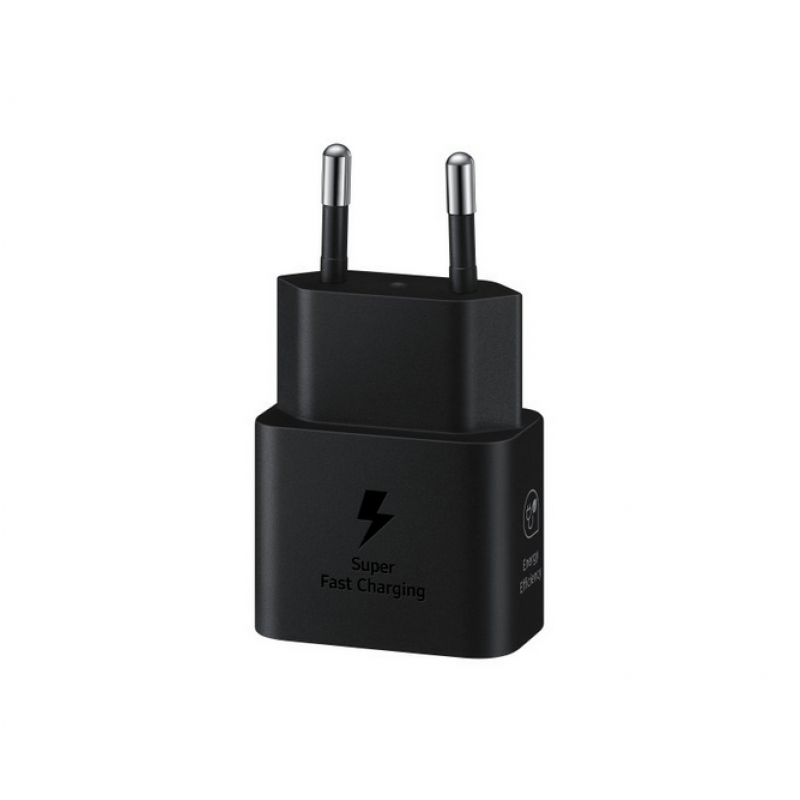 Cargador samsung ep - t2510xbegeu usb tipo c negro 25w cable incluido