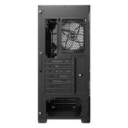 Caja ordenador gaming antec atx nx416l argb cristal templado negro