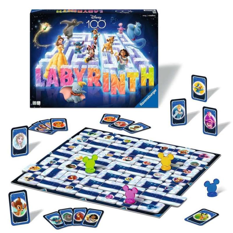 Juego de mesa ravensburger labyrinth disney 100th anniversary