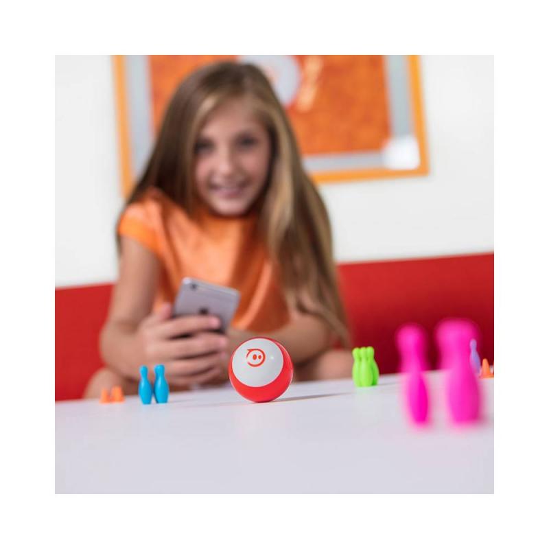 Robot sphero mini bola robotica interactiva rojo