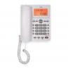 Telefono fijo spc office id 2 blanco mute - 24 melodias - tecla r - 4 memorias directas