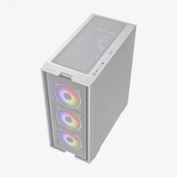 Caja ordenador gaming hiditec e - atx h2 air argb cristal templado blanco