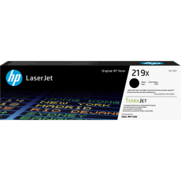 Toner hp 219x high yield black original laserjet cartridge