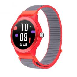 Smartwatch spc smartee duo vivo 1.27pulgadas rojo + correa