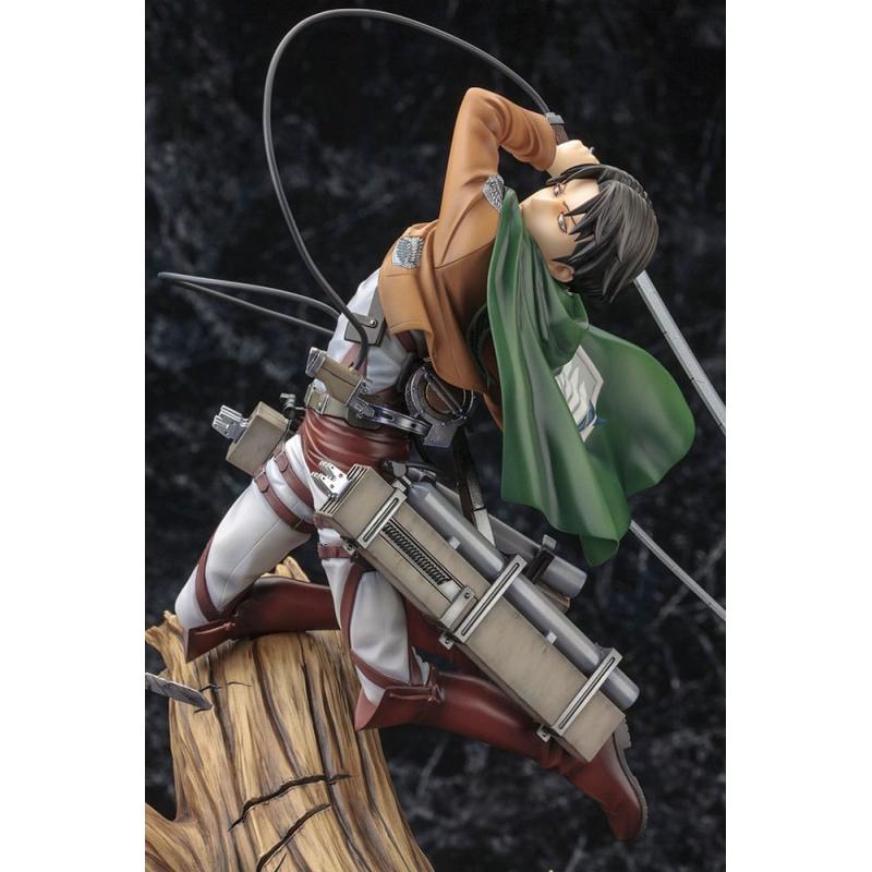 Figura kotobukiya attack on titan artfxj eren yeager renewal package