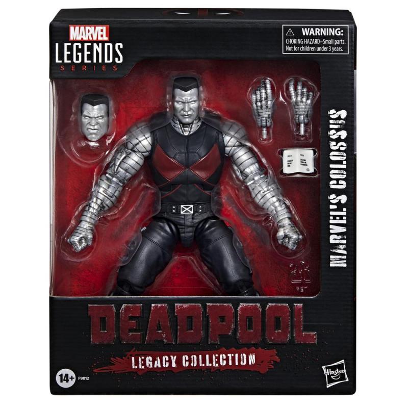 Figura hasbro marvel legends series deadpool legacy collection marvels colossus