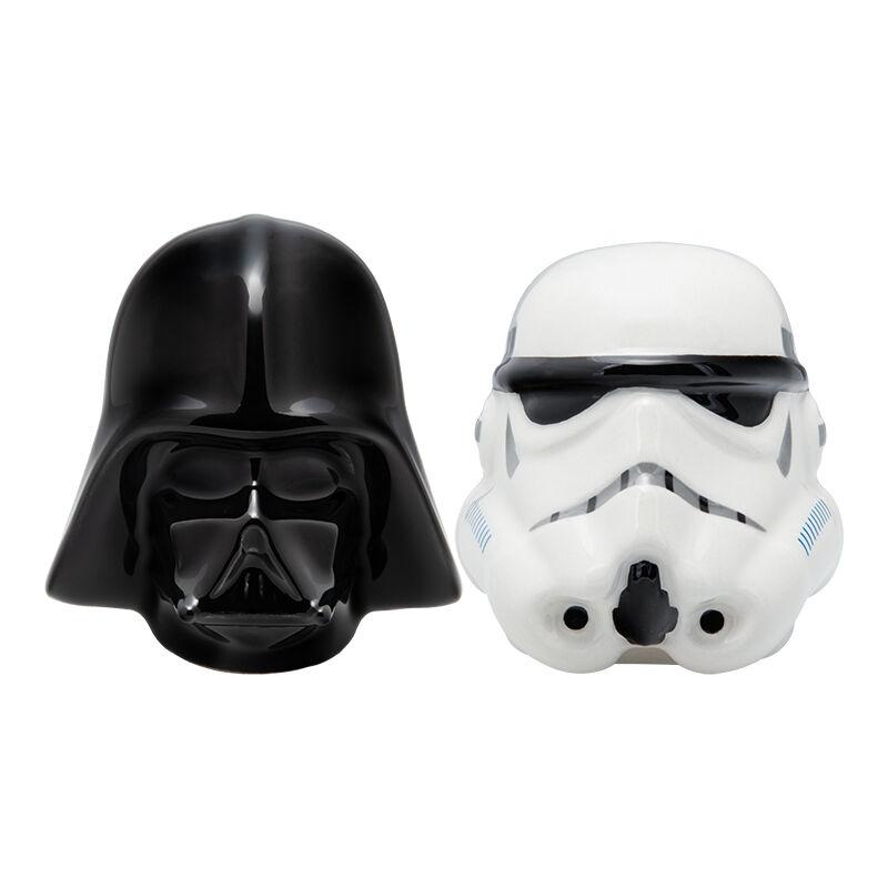 Set salero y pimentero paladone star wars darth vader y stormtrooper 7 cm