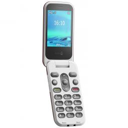 Telefono movil doro 2820 red - white 4g