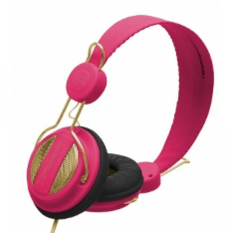 Auriculares con microfono phoenix 1080 air fucsia - Imagen 1