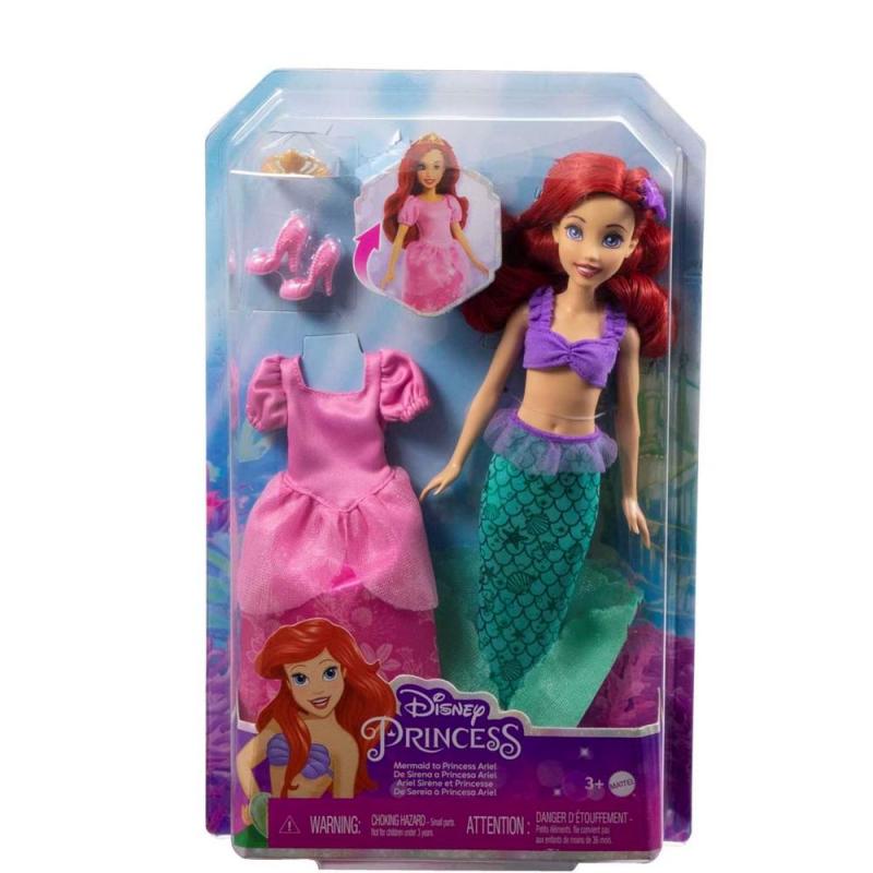 Muñeca mattel princesa diseny ariel de sirena