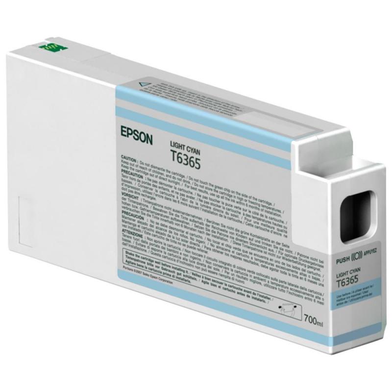 Cartucho tinta epson stylus photo 7900 - 9900 cian claro 700ml