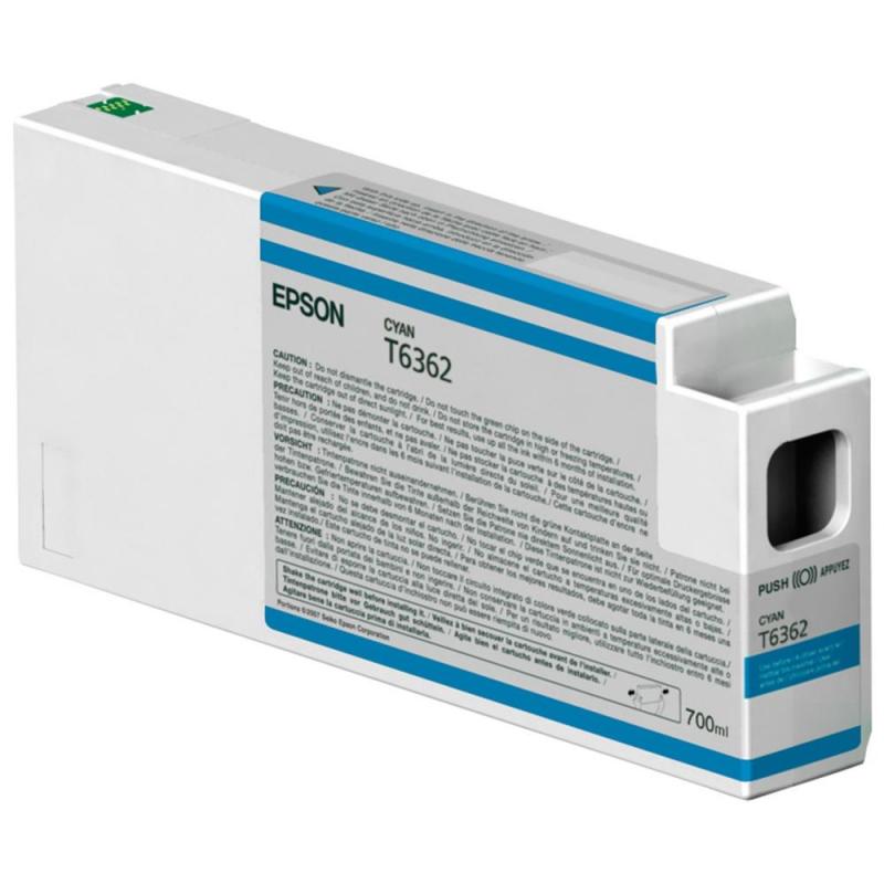 Cartucho tinta epson stylus photo 7900 - 9900 cian 700ml