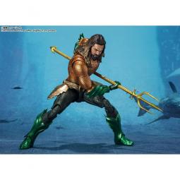 Figura tamashii nations aquaman y el reino perdido sh figuarts aquaman 16cm