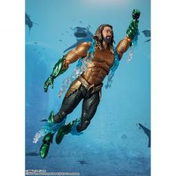 Figura tamashii nations aquaman y el reino perdido sh figuarts aquaman 16cm