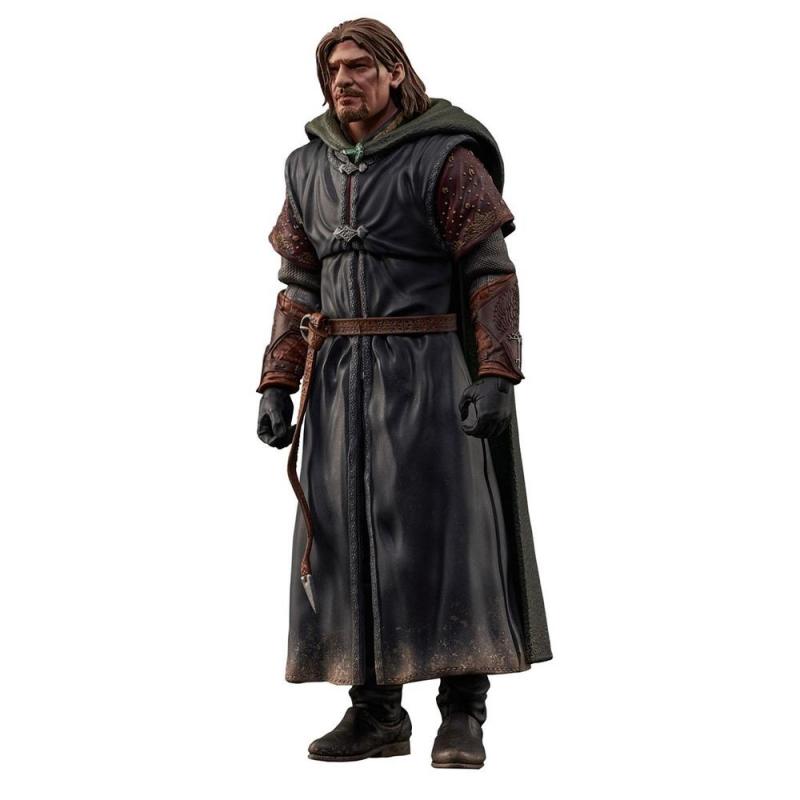 Figura diamond collection el señor de los anillos series 5 re - run boromir 18cm