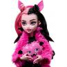 Muñeca mattel monster high fiesta de pijamas y mascotas